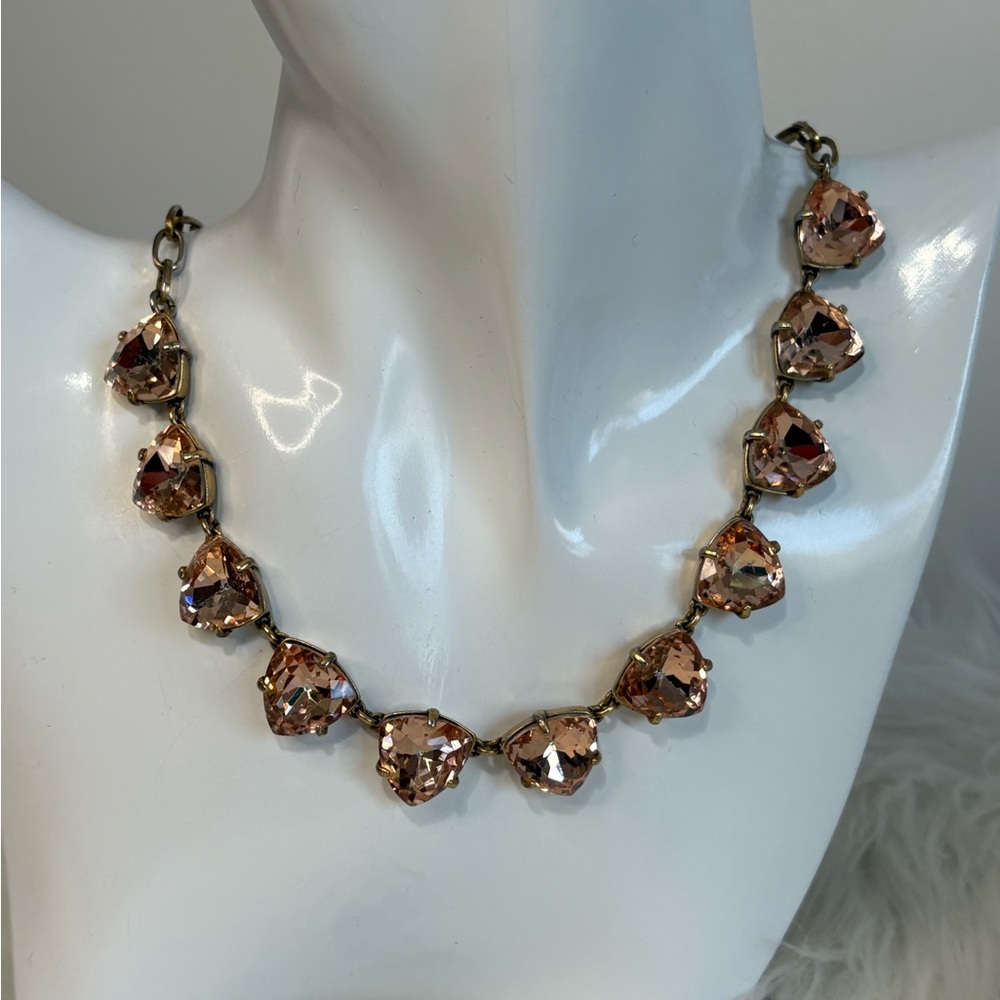 Elegant Gold and Coral Women's Necklace
